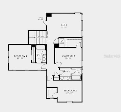 Structural options added include: tray ceiling package, gourmet kitchen, main floor secondary bedroom with a full bath close by, extended covered lanai, door to the laundry room from the primary closet, whole house impact windows, and pocket sliding glass door at the great room.
