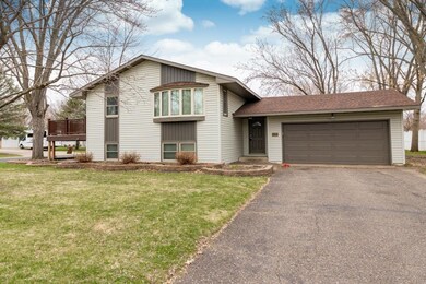 This home is on a large corner lot.