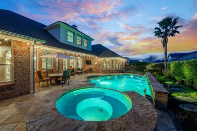 Enjoy those Texas sunsets on this dream like patio.