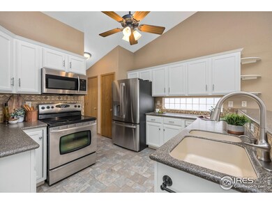 Kitchen with plenty of overhead storage
