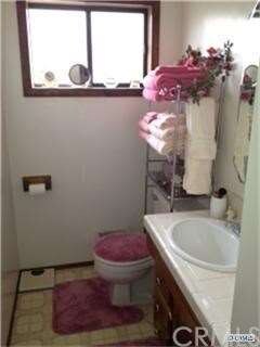 Bathroom close up