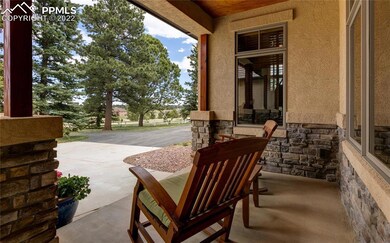 Charming covered front porch