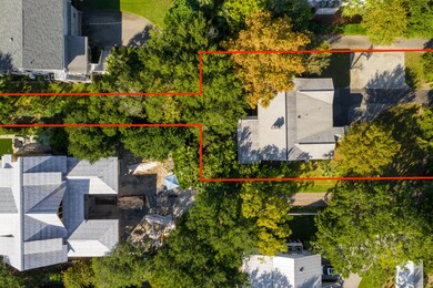 Aerial View with Lot Lines