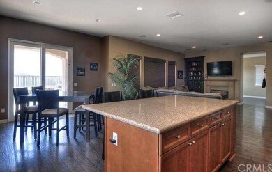 Open kitchen flowing to the great room.