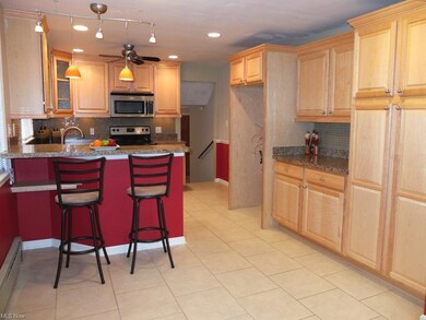 Breakfast bar, dinette and pantry in remodeled kit