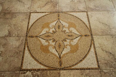 entry way tile mosaic