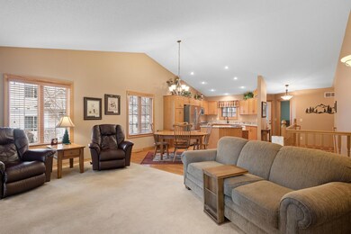 Open concept main level.