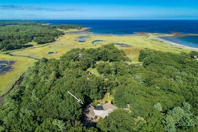 Privately situated on over 2.5 acres on Gerrish Is