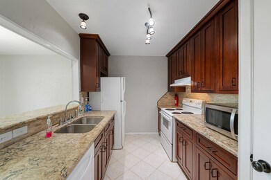 Designer Granite counter tops with open floor plan