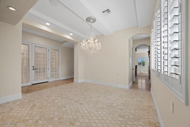 Formal with a Beautiful Chandelier