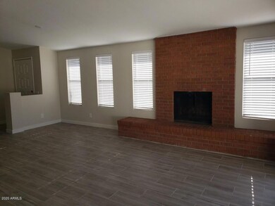 Wood burning fireplace in Great Room