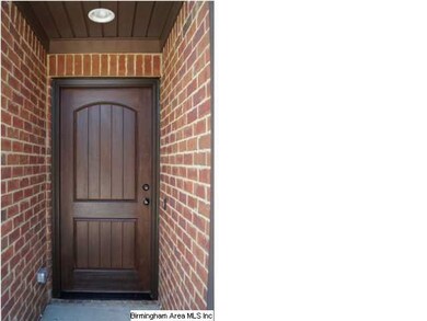 Covered brick entry