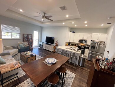 Open Living Dining Kitchen