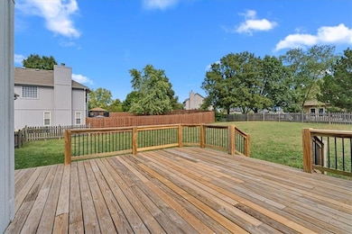 Roomy deck for entertaining