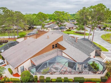 Arial Private Screened Patio