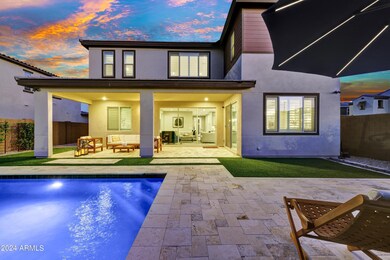 Backyard with Pool