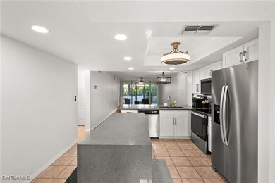 Kitchen featuring appliances with stainless steel