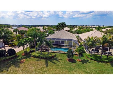 Rear of property with oversized lot.