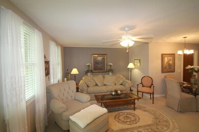 Nice living room with open floor plan.