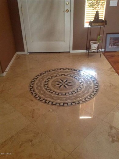 Custom Inlay Foyer