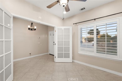 Downstairs Office- View I could be converted to a bedroom