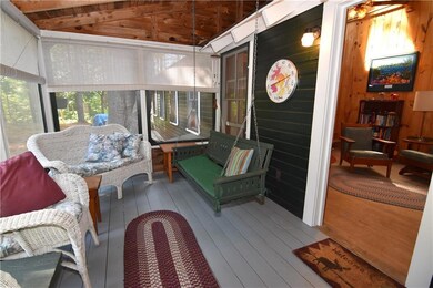 Lazy summer days on the screen porch.