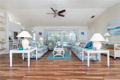 Enter the Great Room with vistas through to the po