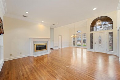 Formal living and dining areas