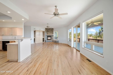 Breakfast Nook to Living Room