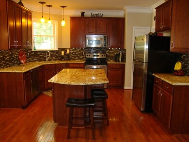 Renovated granite kitchen with 42