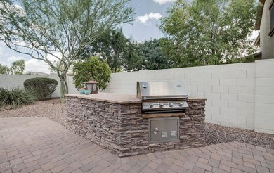 Built in Grill area