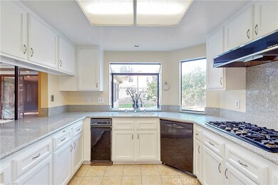 Kitchen has new granite counters
