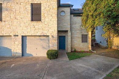 1 Car Garage plus parking behind and to the right.