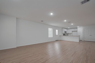 From the front door, the view extends toward the s