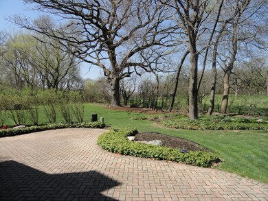 Brick paver Patio at back of the house. View to go
