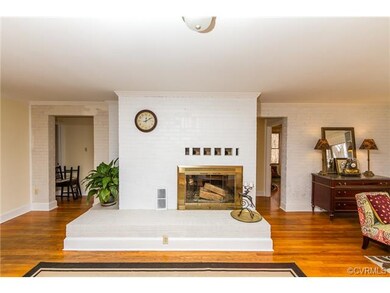 Fireplace in Living Room