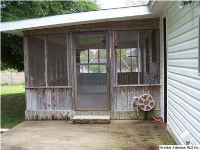Screened in porch and patio