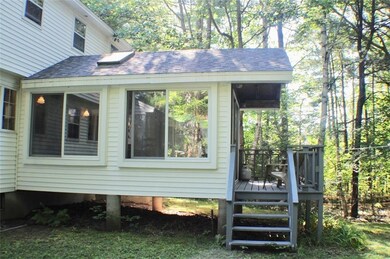 Sun room and deck