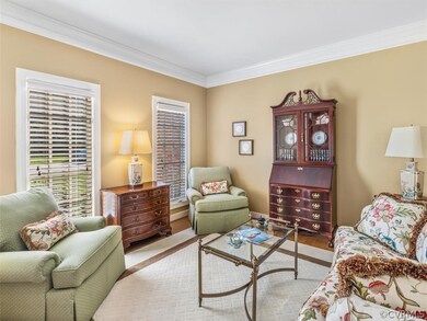 Formal living room that could be easily used as a