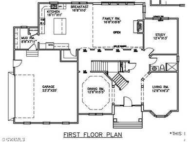 1st Floor Plan