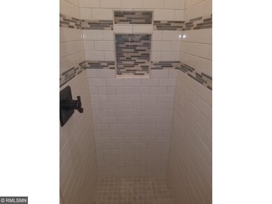 Custom tile work in shower