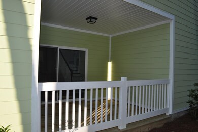 Covered side Porch