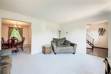 Living room has an open floor plan concept -freshl