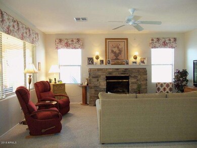 Has a stone gas fireplace