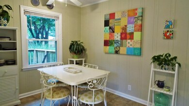 Dining area is spacious