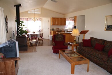 Living Rm into Kitchen