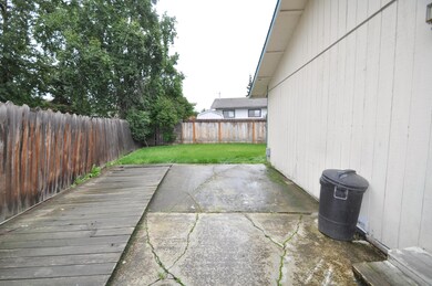 Paved area for kids or pups