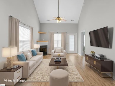 Living Room Virtually Staged