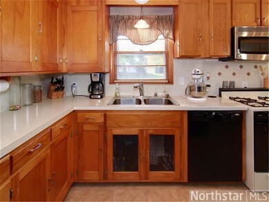 Plenty of cupboards and countertops.
