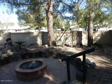 private backyard